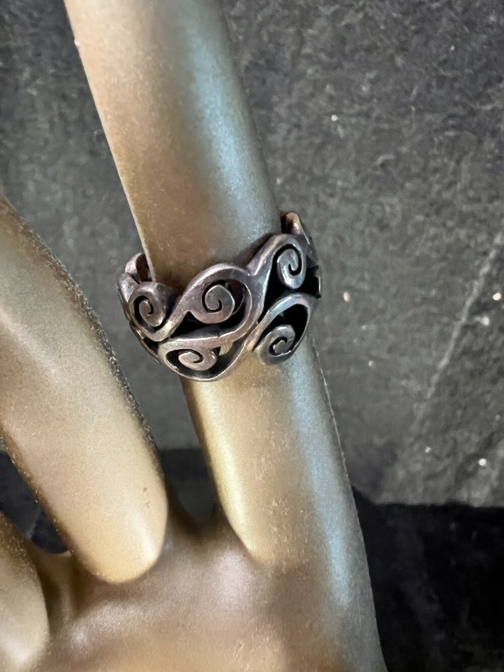 Brighton Sayan Spiral/Swirl ring.